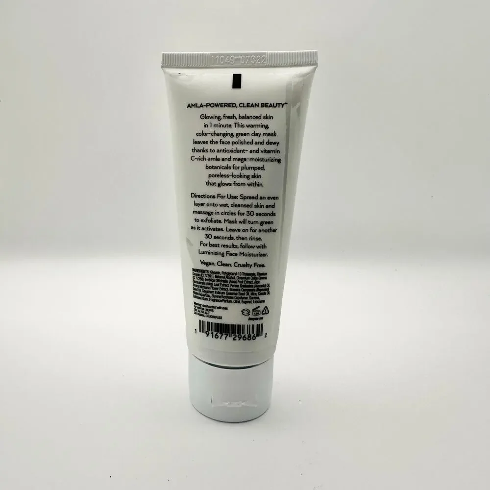 Alo Glow System 60-Second Detox & Glow Mask 3.5oz AMLA-Powered Clean Beauty